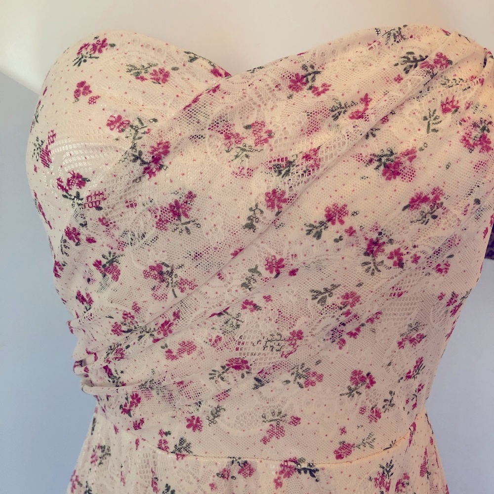 American Rag strapless flower dress - Picture 2 of 9